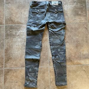 True Religion camo jeans